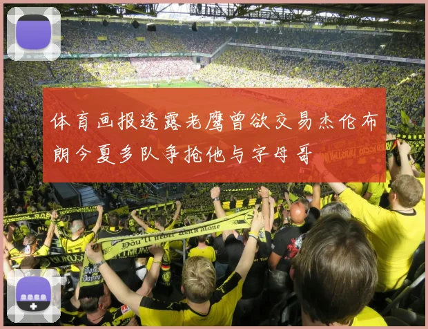 体育画报透露老鹰曾欲交易杰伦布朗今夏多队争抢他与字母哥